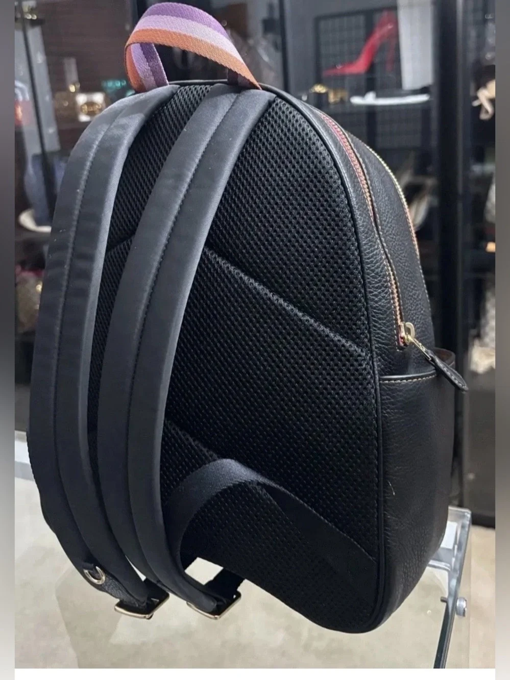 Coach Signature Back Pack with NewYork City Patch.